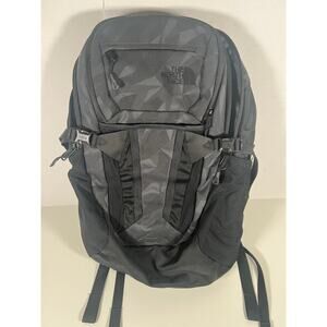 NEW! THE NORTH FACE RECON BACKPACK BLACK UNISEX